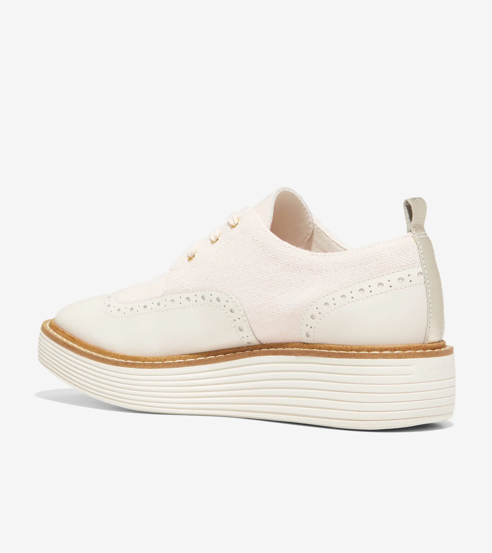 ქალის ØriginalGrand Platform Wingtip Oxfords