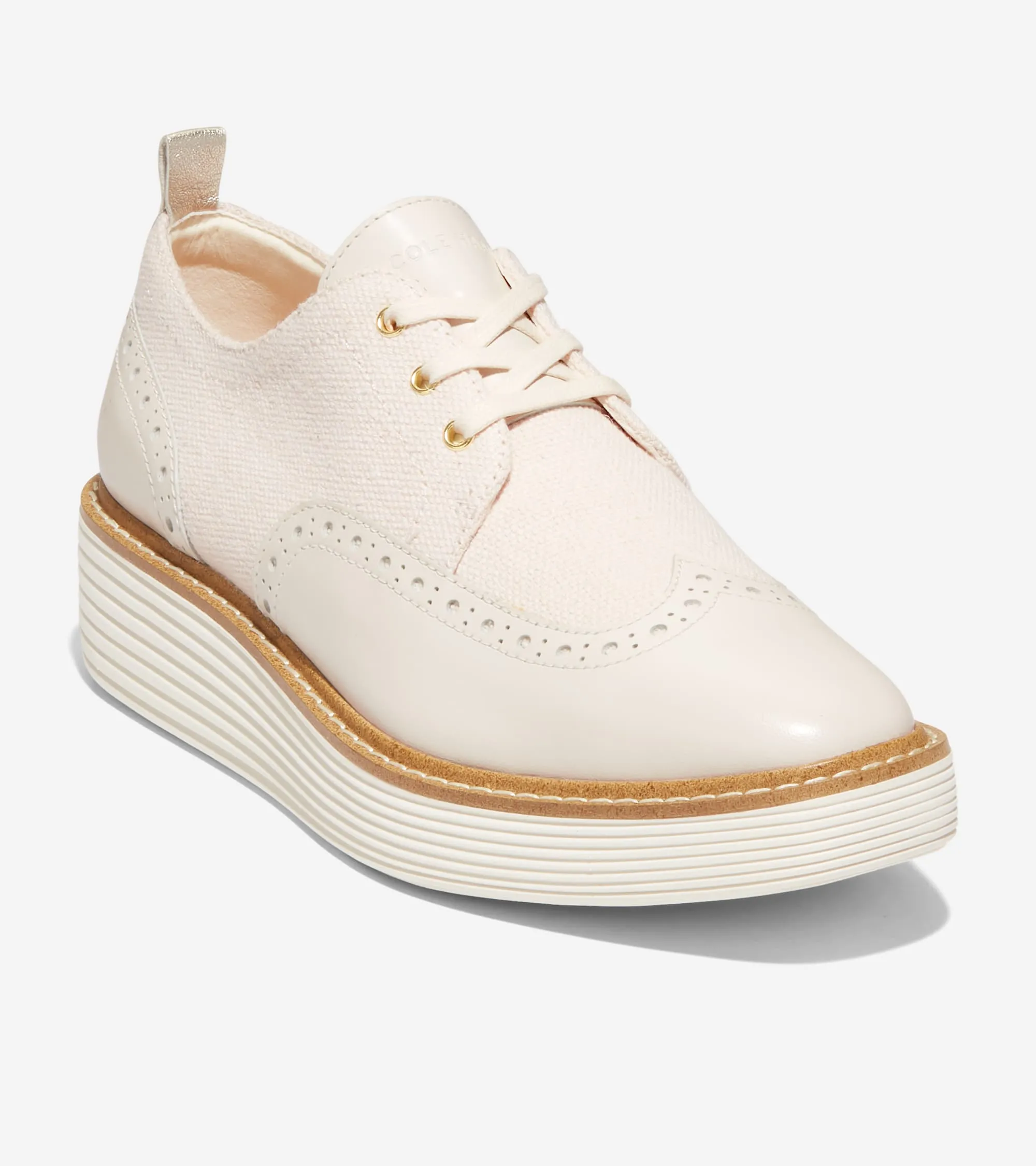 ქალის ØriginalGrand Platform Wingtip Oxfords