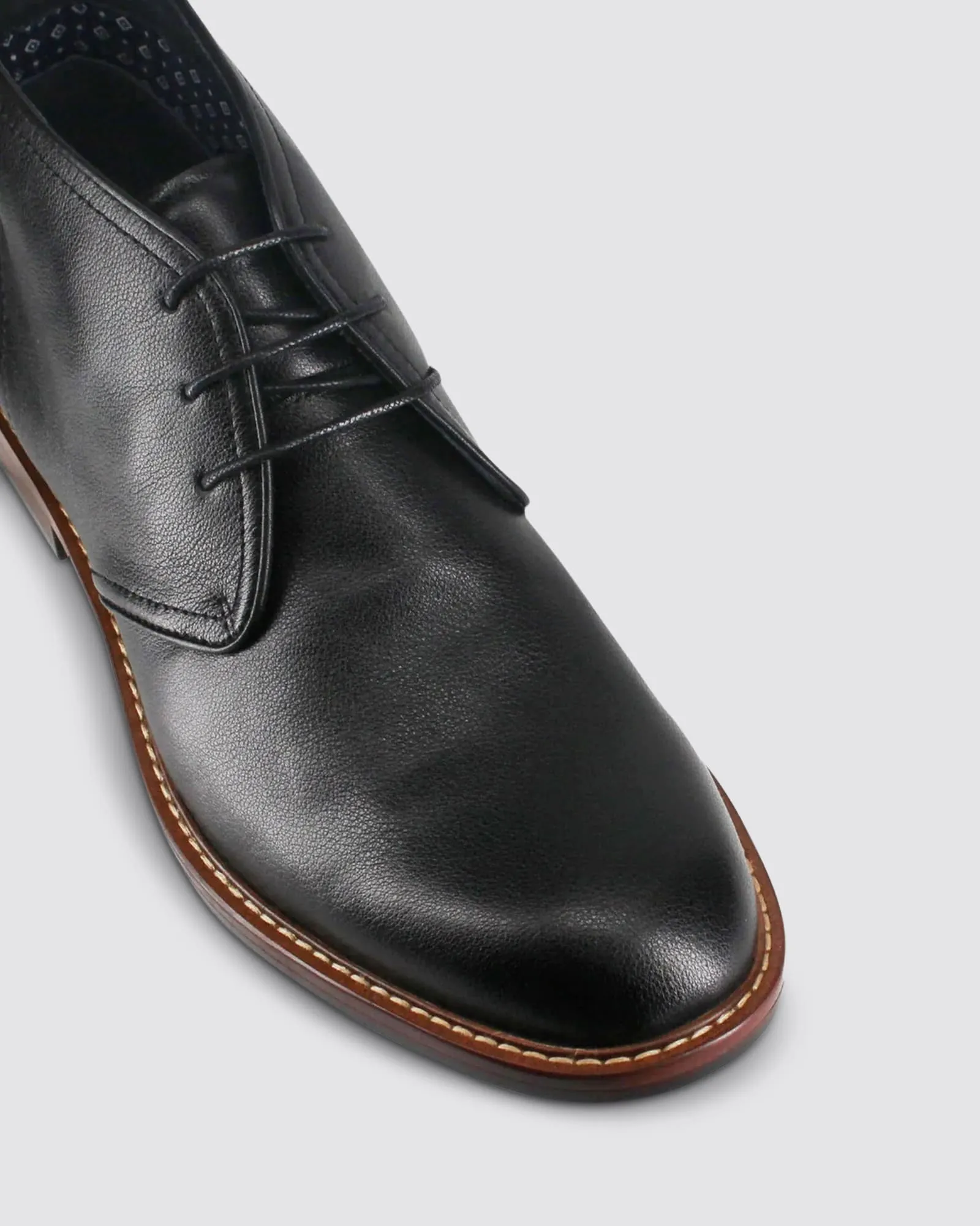 BAIL DRESS SHOES BLACK LEATHER