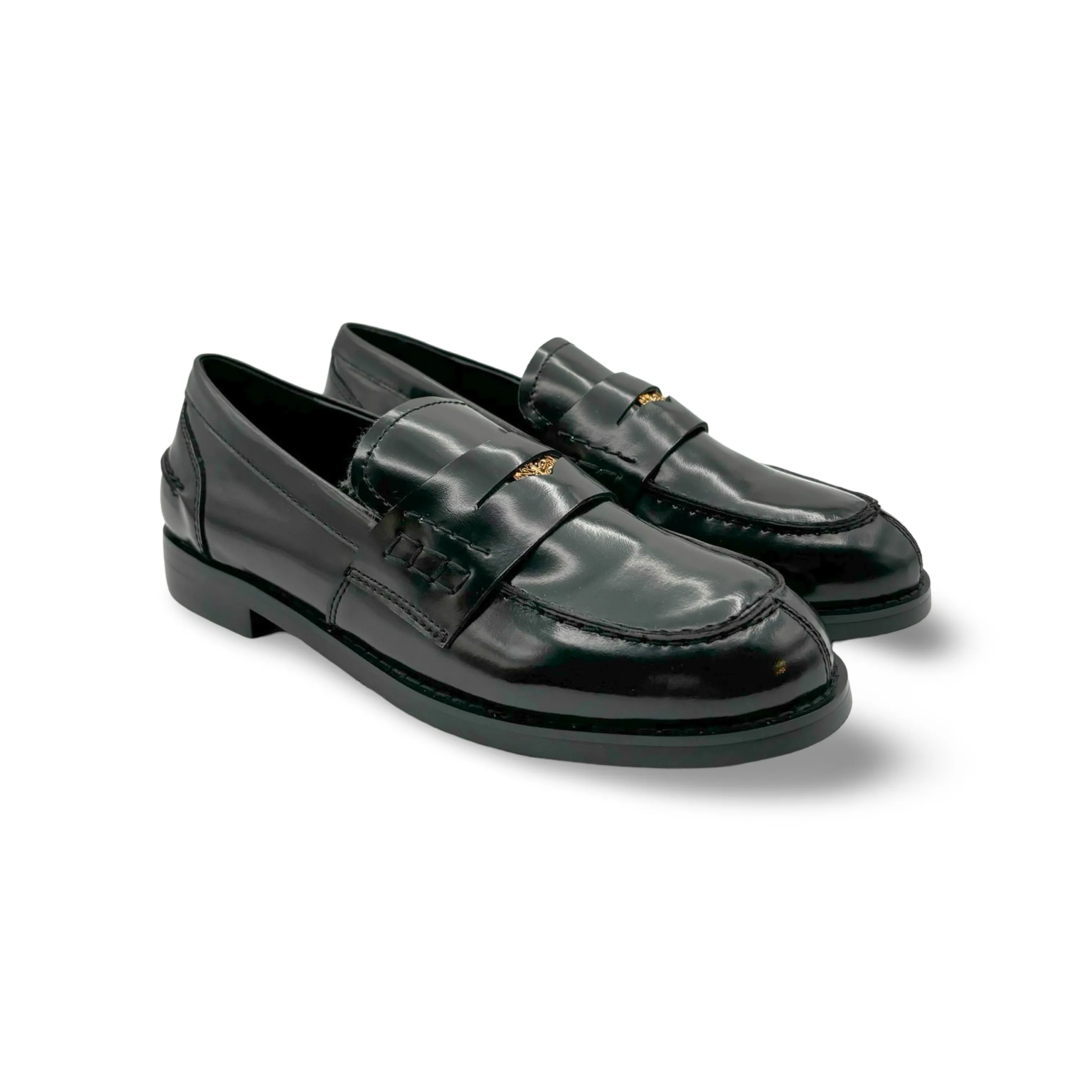 BI5101 Black Leather Loafer
