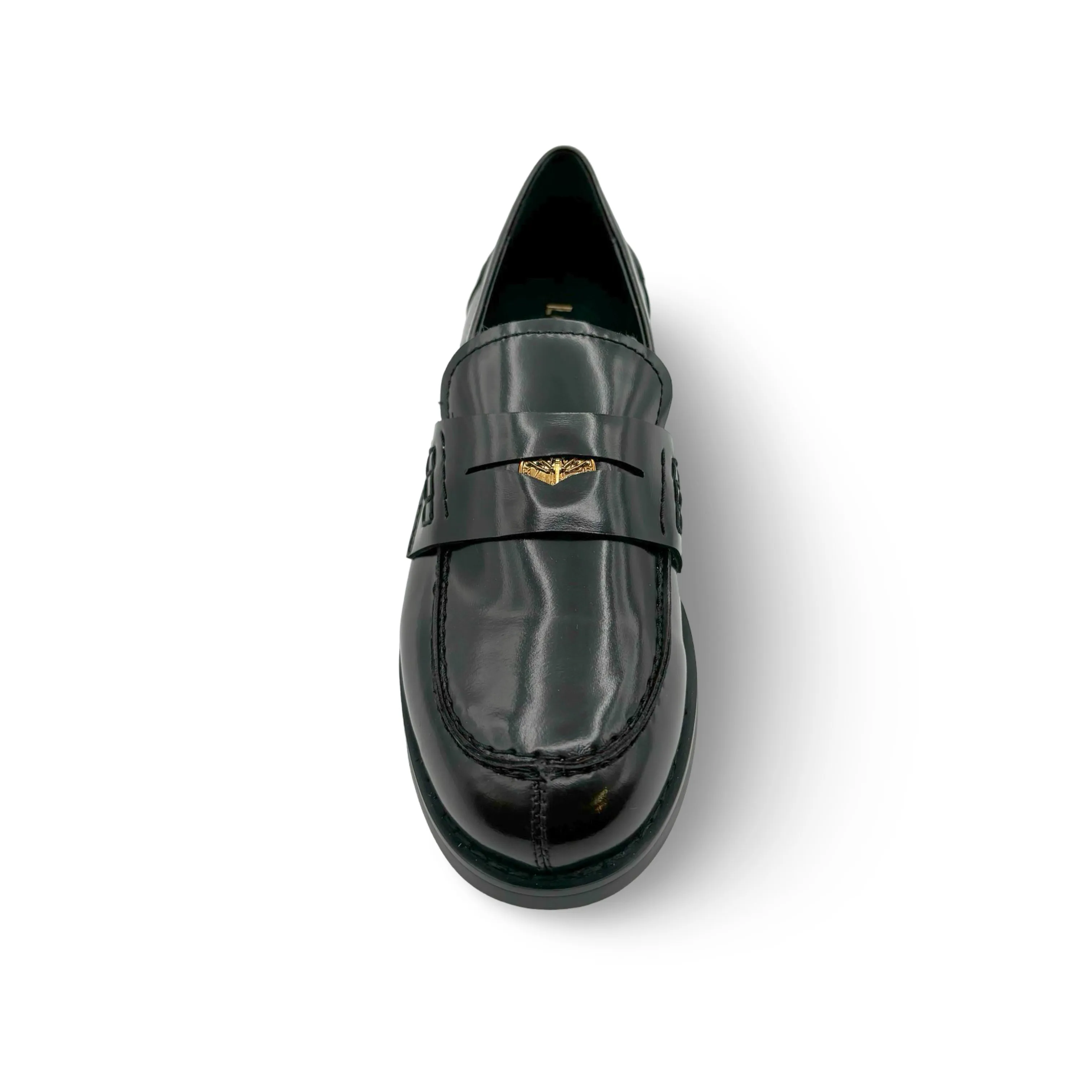 BI5101 Black Leather Loafer