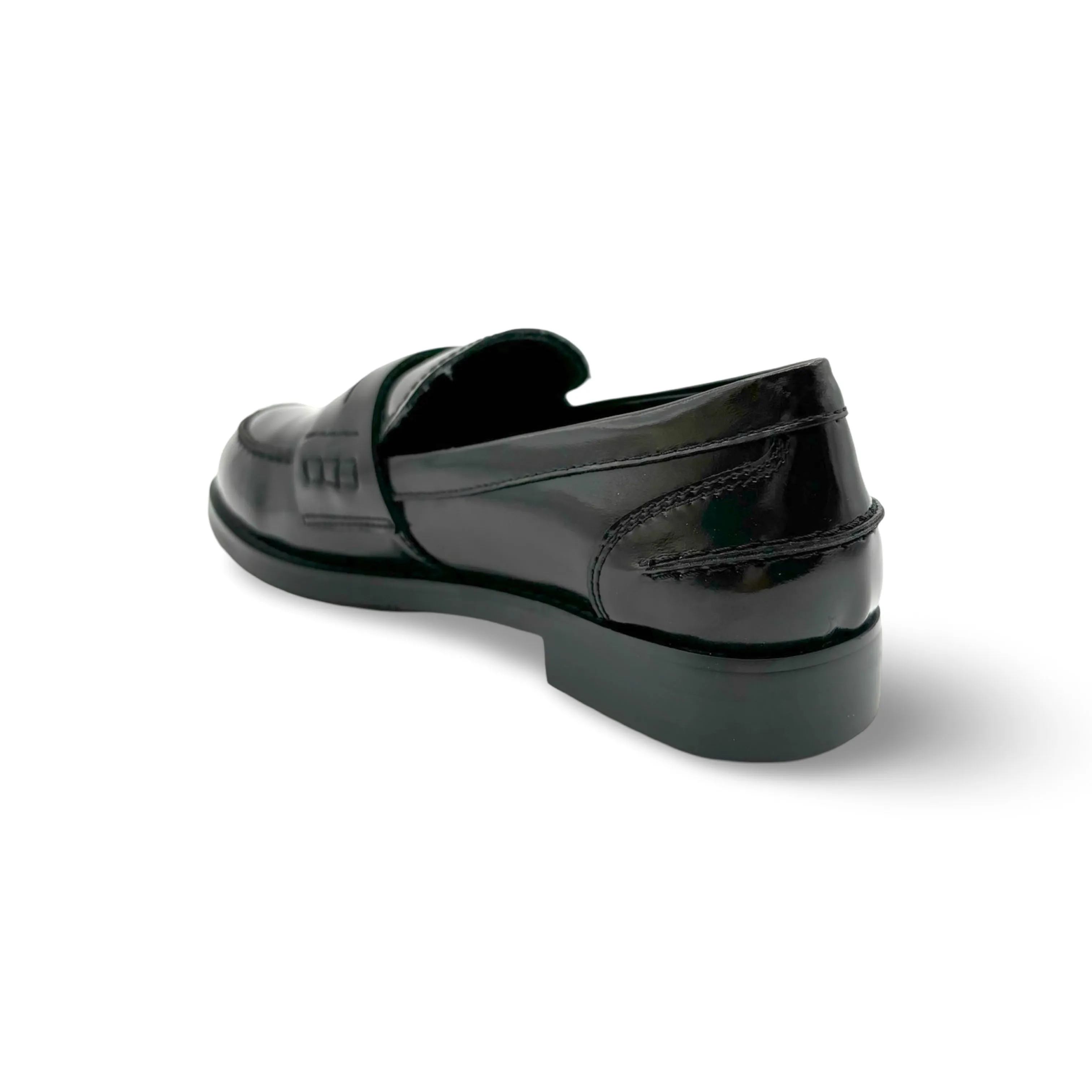 BI5101 Black Leather Loafer
