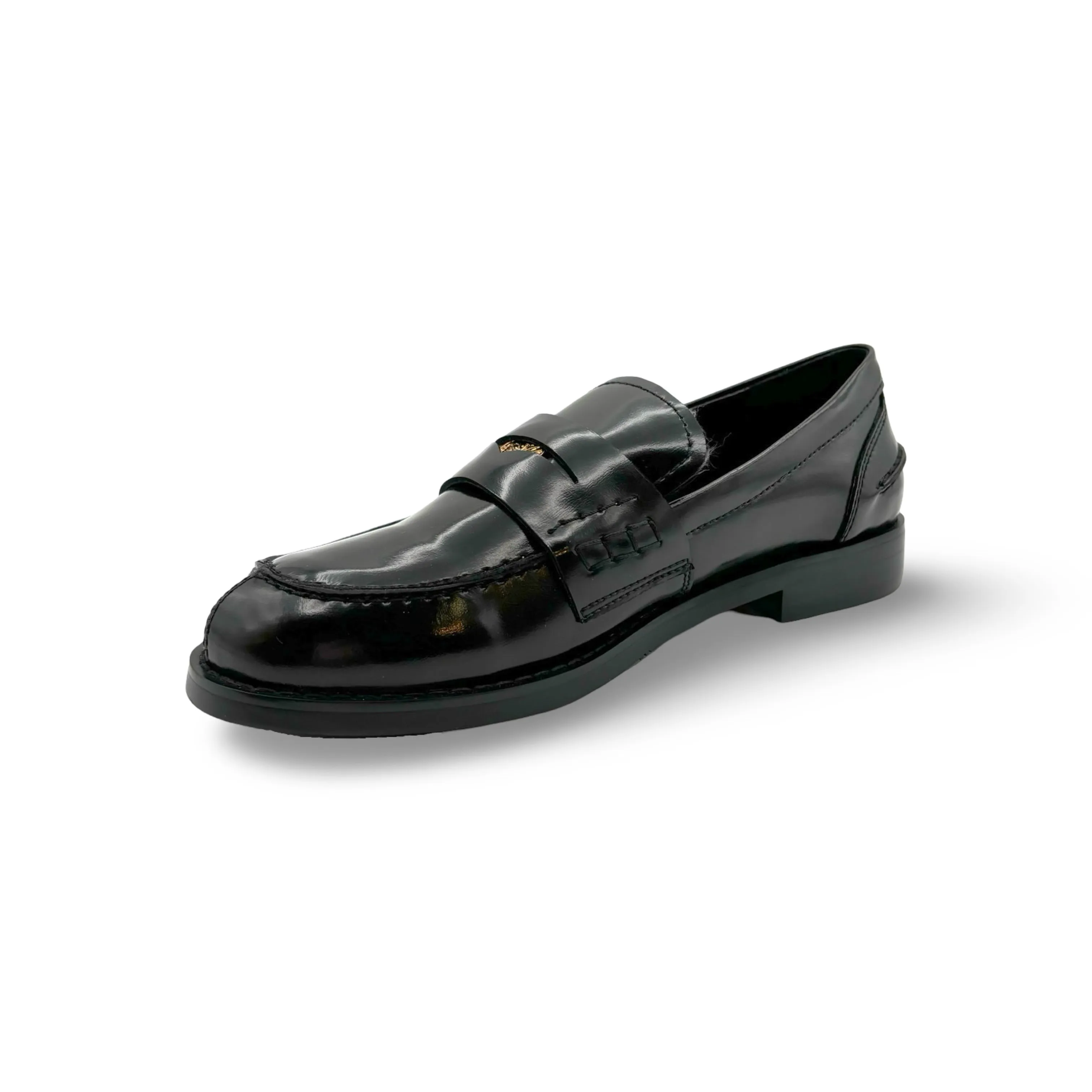 BI5101 Black Leather Loafer