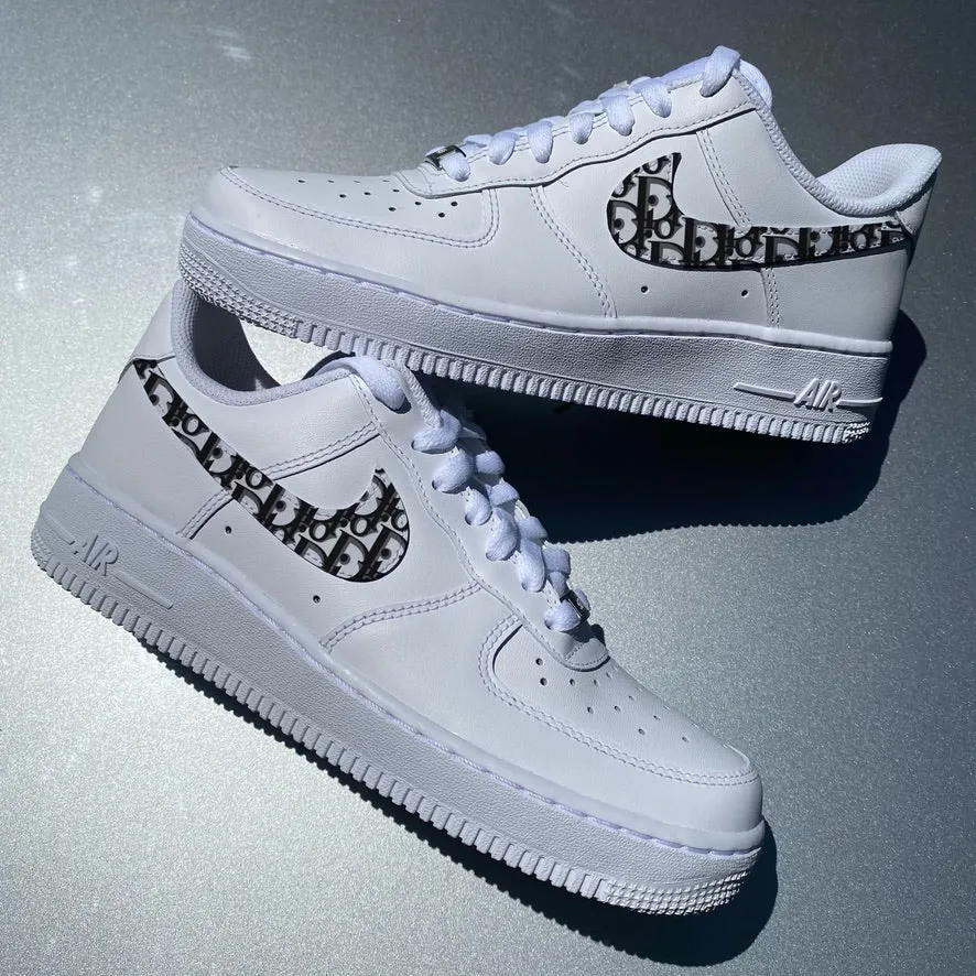 Black Print Tick AF1