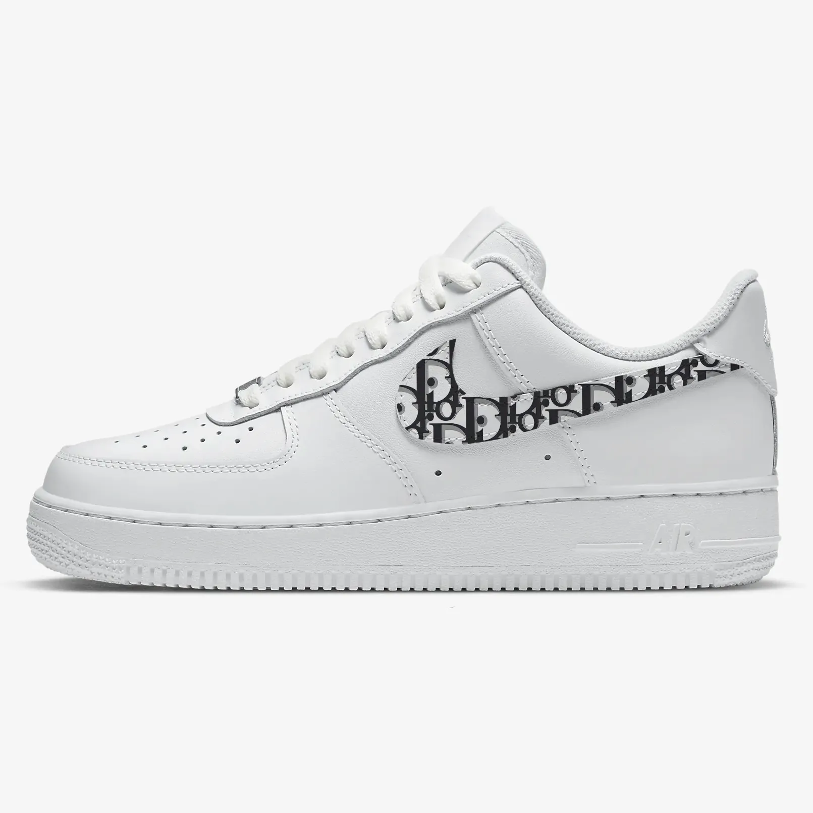 Black Print Tick AF1