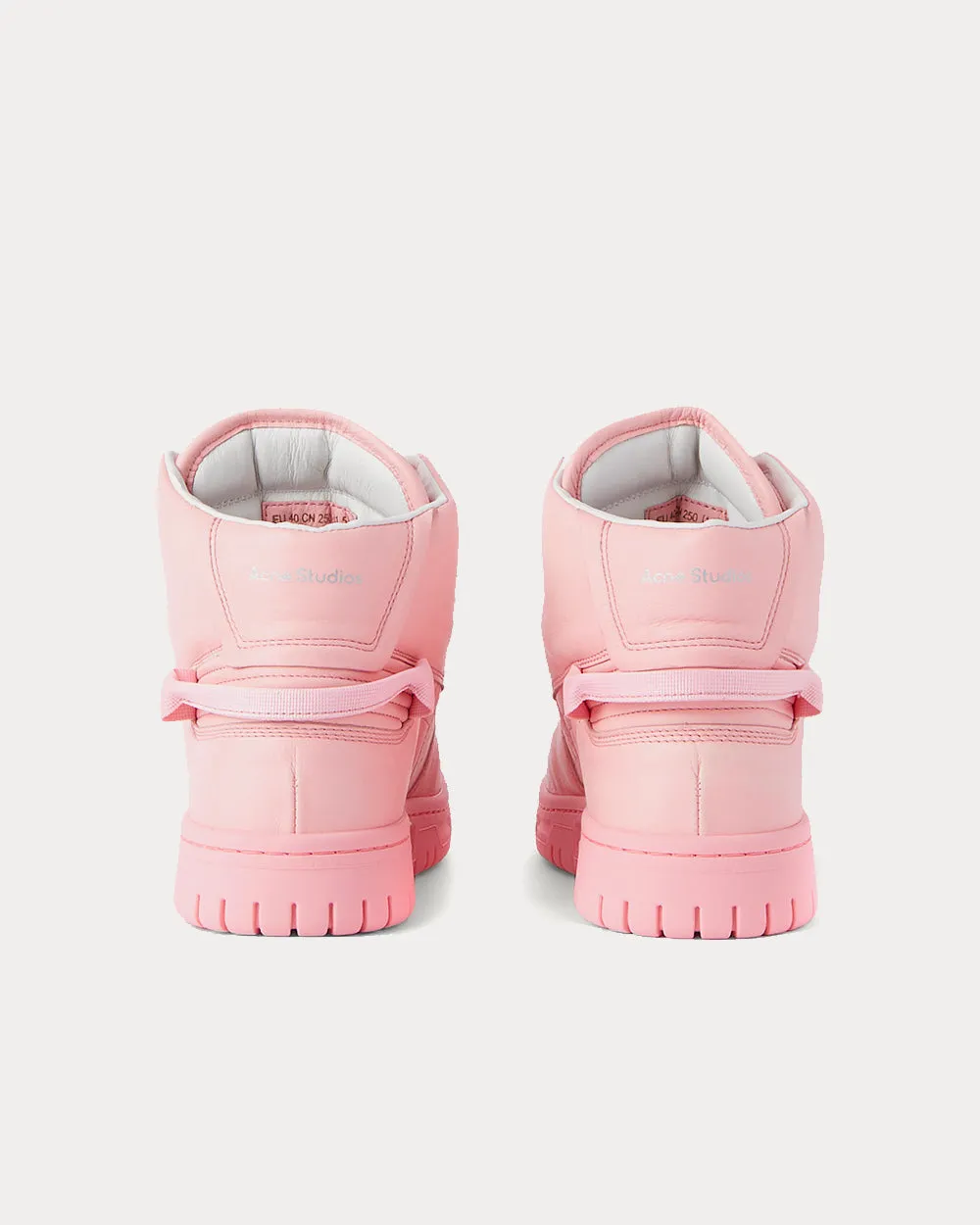 Buxeda Pink High Top Sneakers