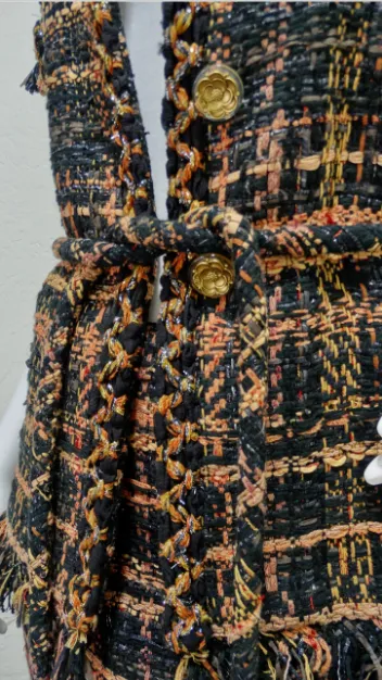 Chanel Runway Tweed Skirt Set