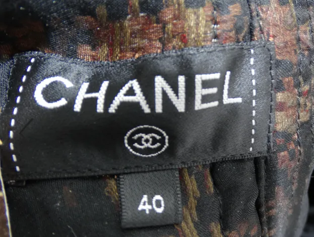 Chanel Runway Tweed Skirt Set