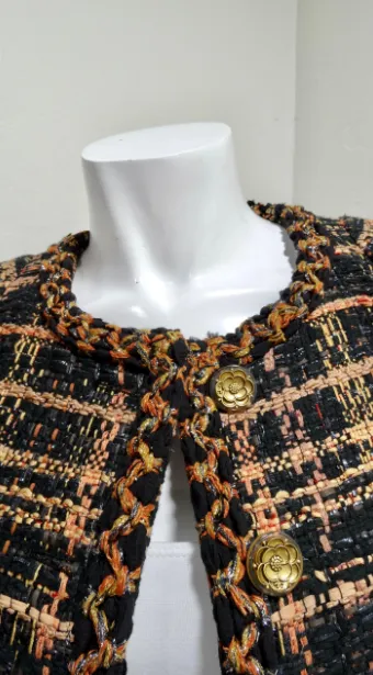 Chanel Runway Tweed Skirt Set