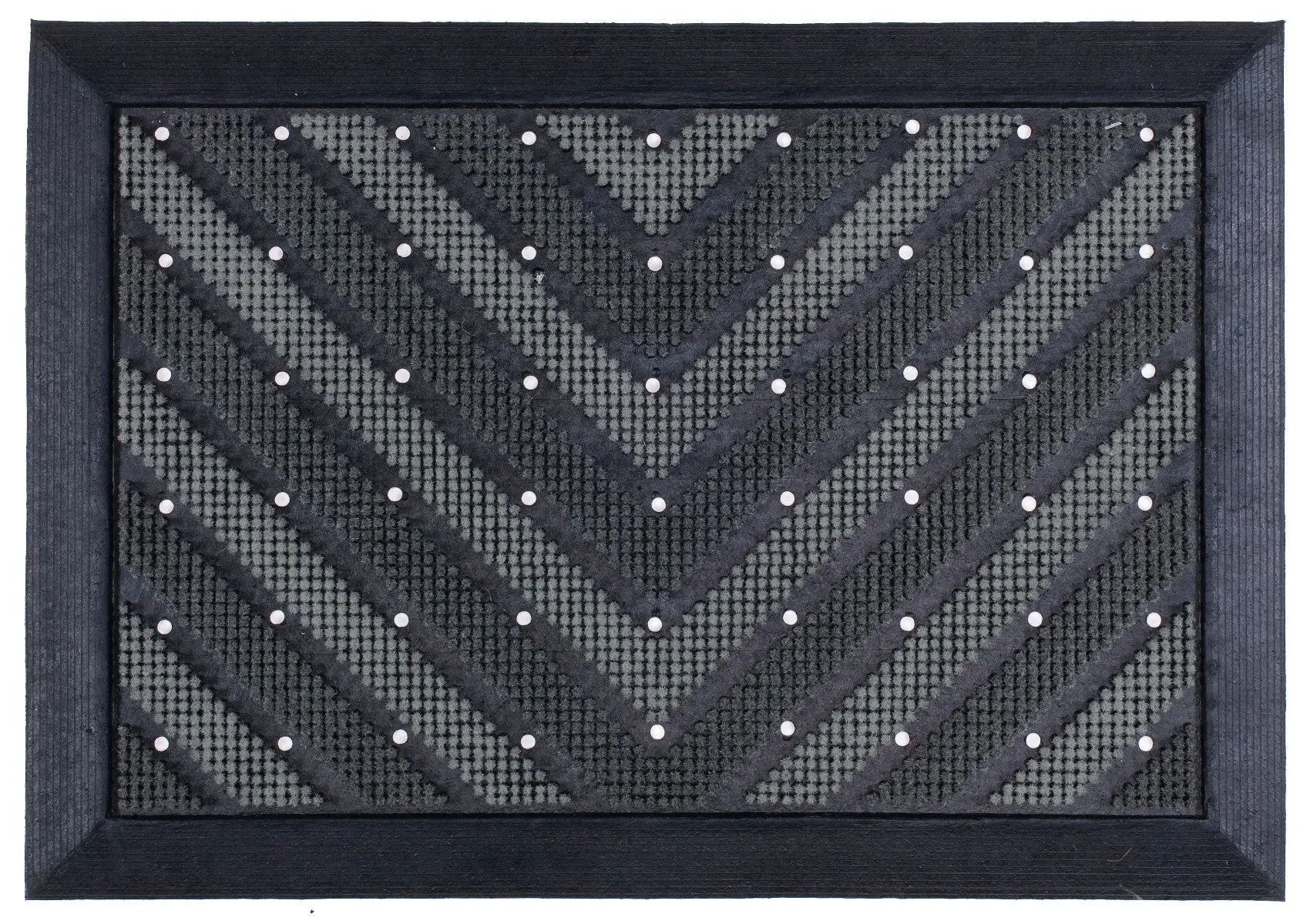 Chevron Stormsafe Outdoor Mat with Drainage Holes 65cm x 45cm (6 Designs)