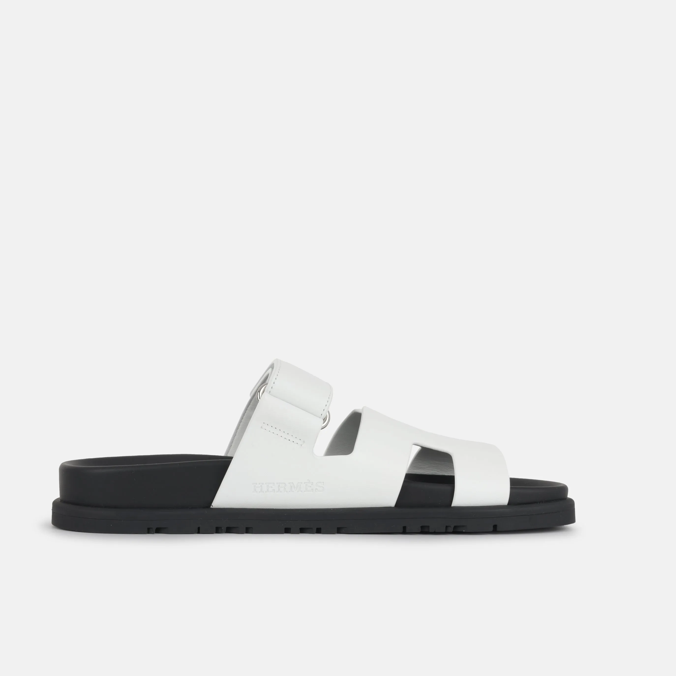 Chypre Sandal - Blanc/Nappa