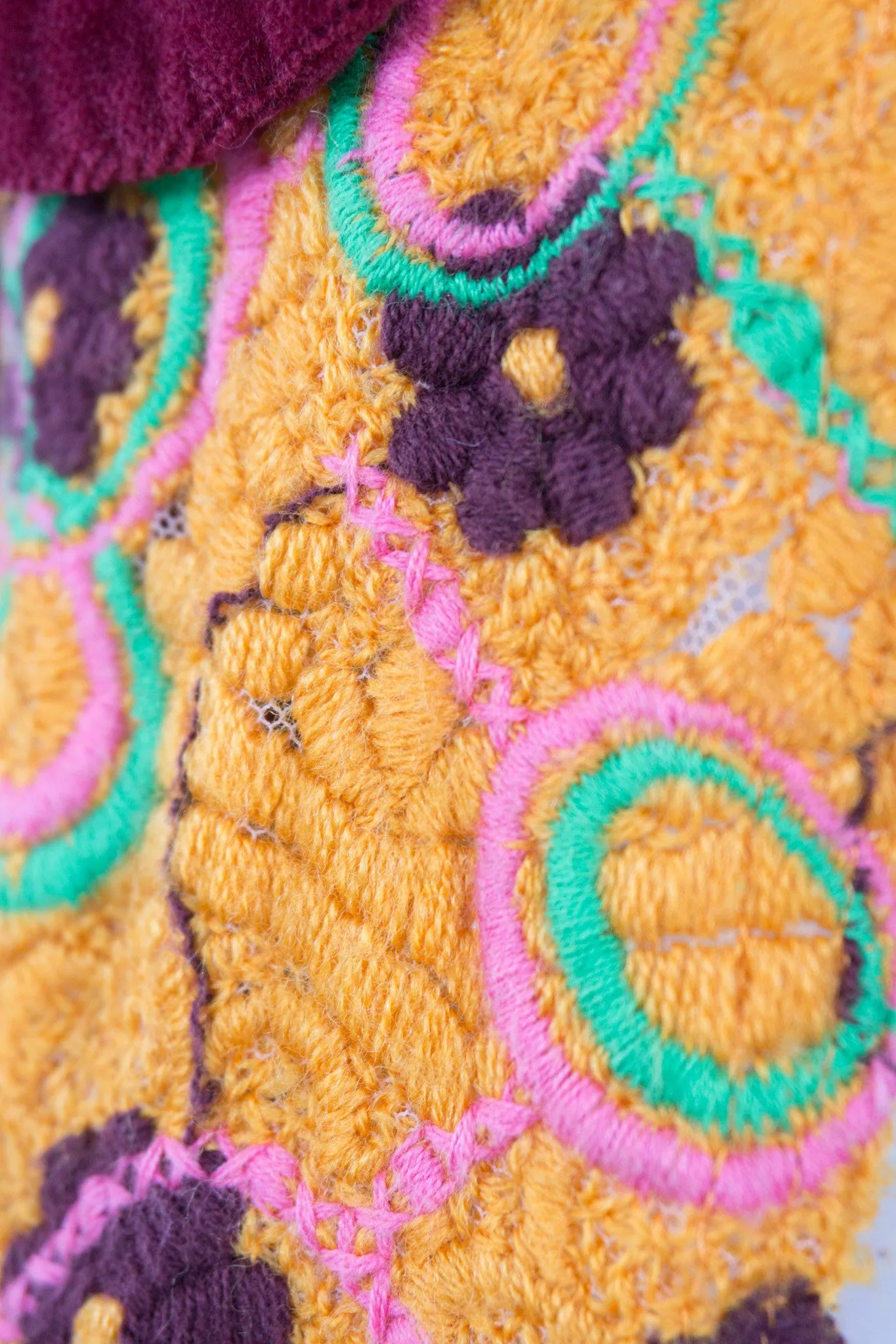 Crochet Patch Pocket Jacket