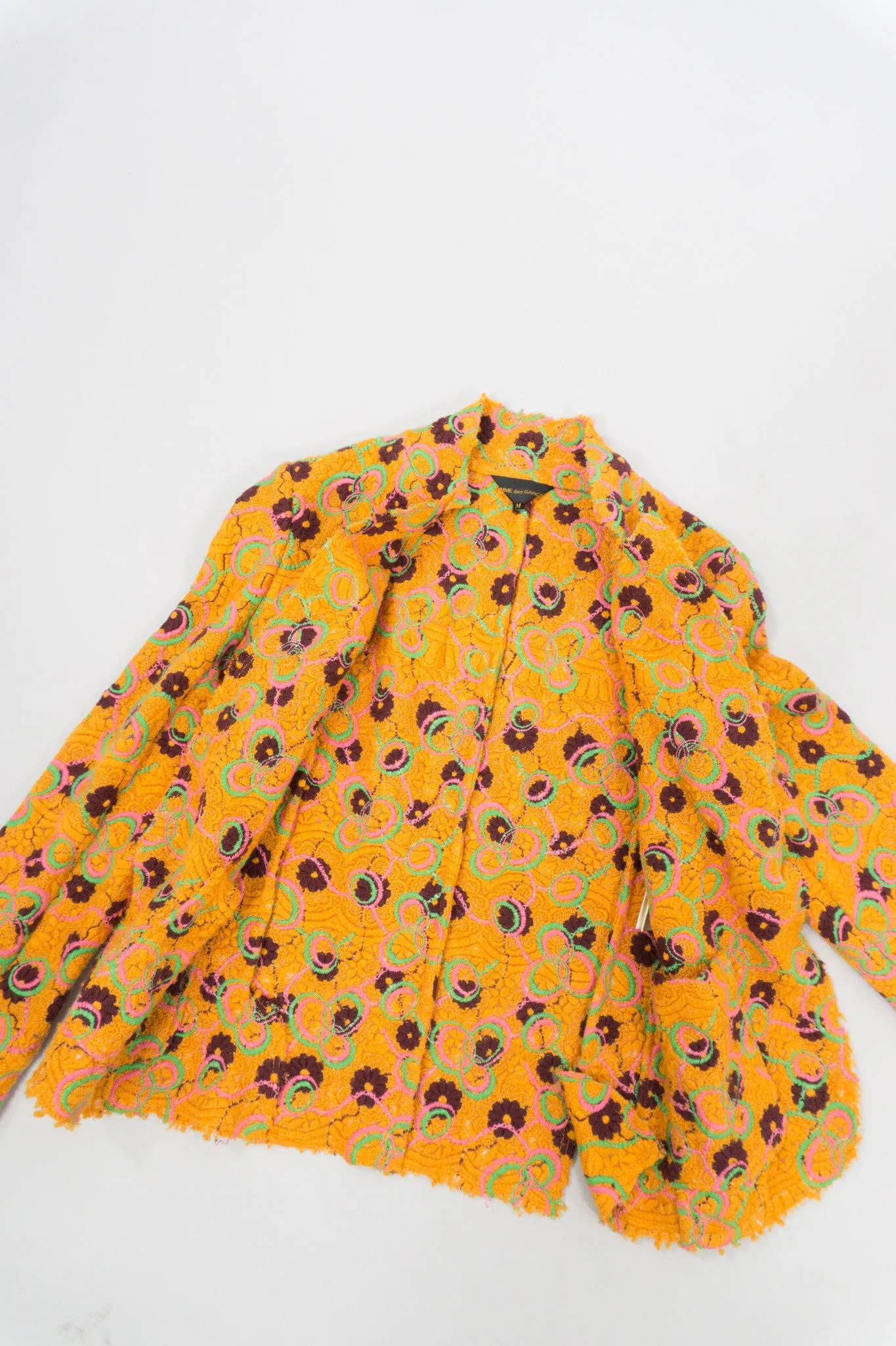 Crochet Patch Pocket Jacket
