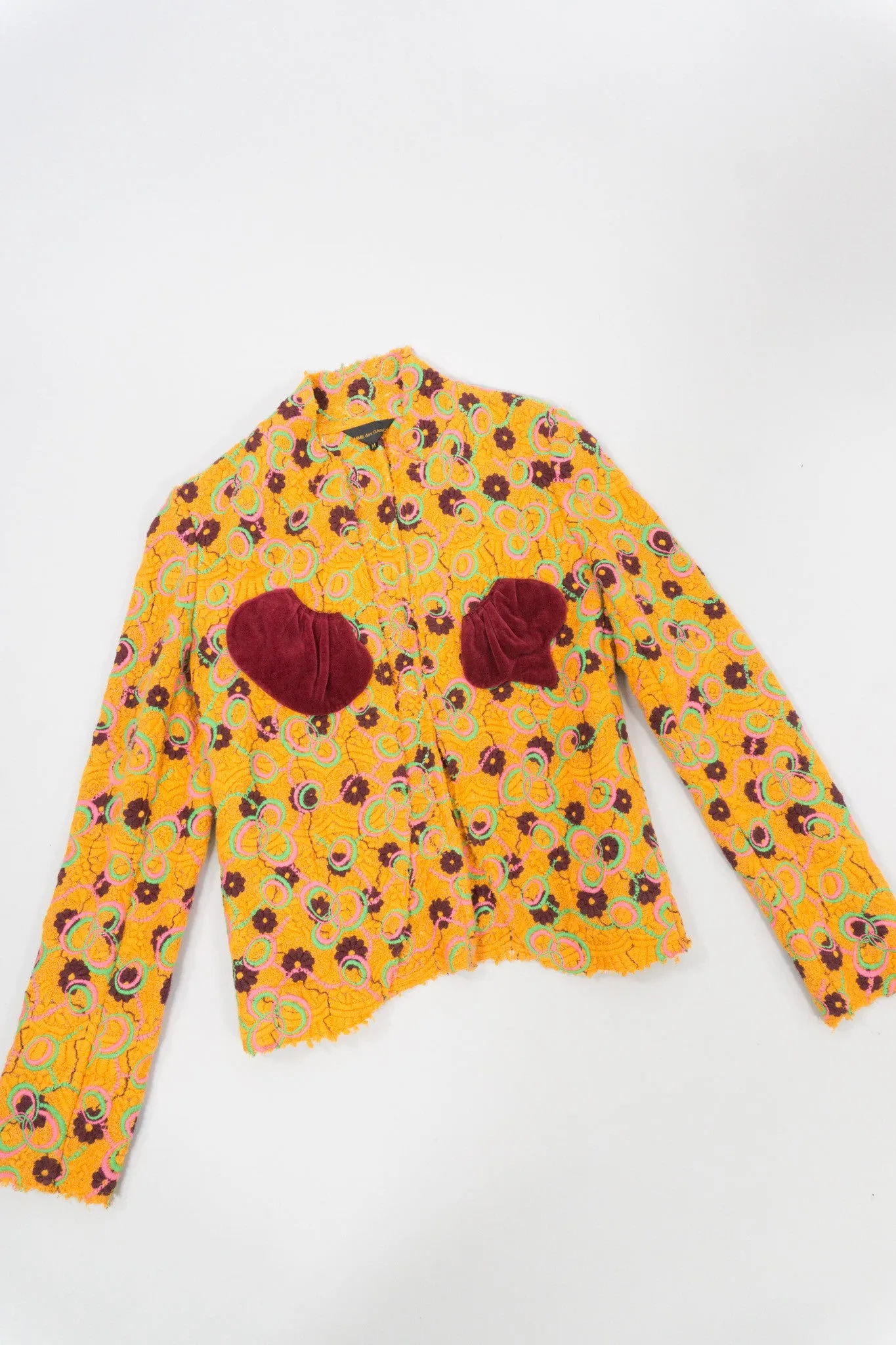 Crochet Patch Pocket Jacket