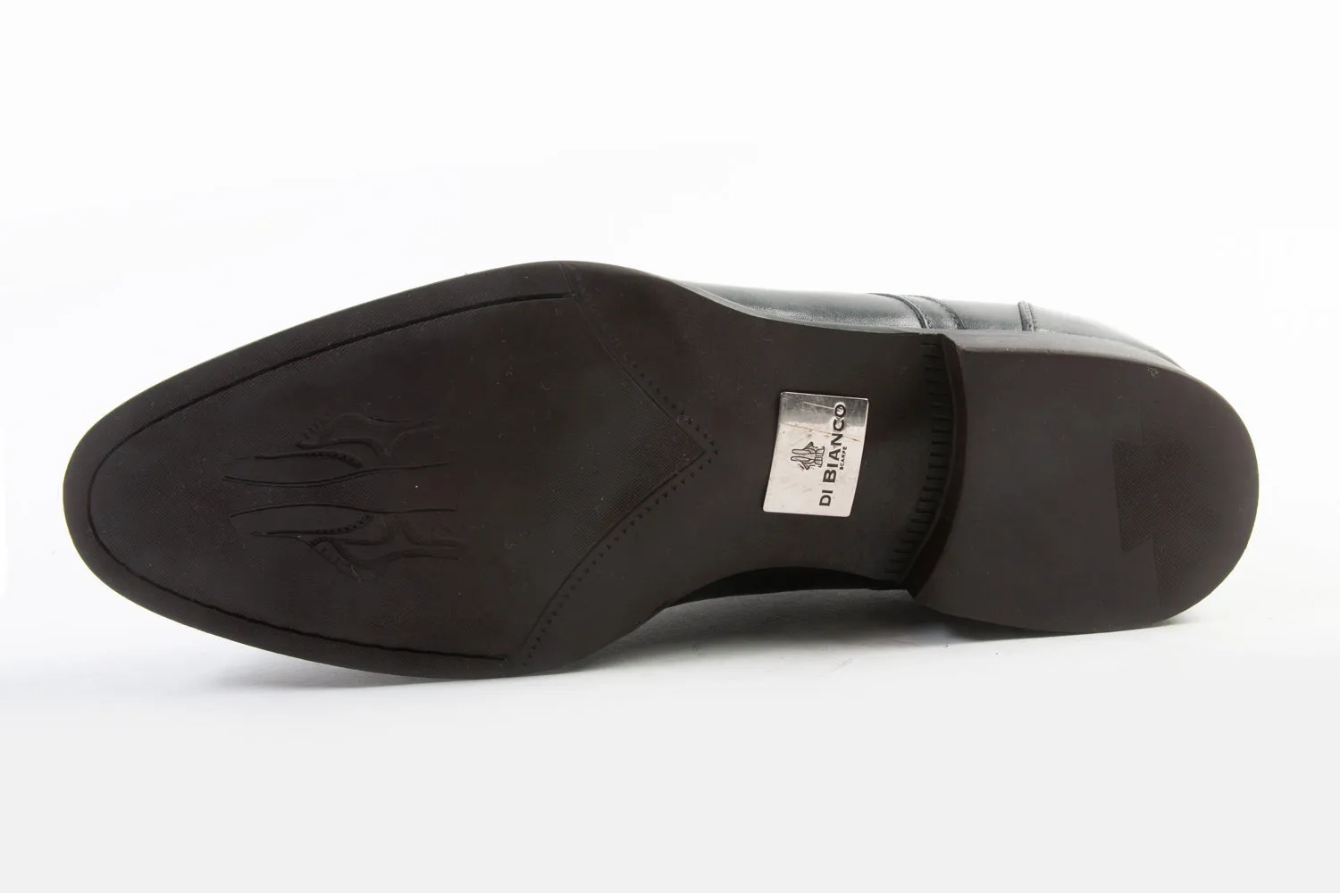 Di Bianco Dark Grey Laceless Oxfords