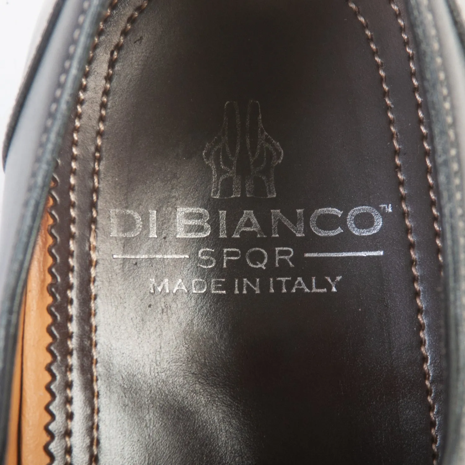 Di Bianco Dark Grey Laceless Oxfords