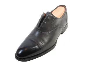 Di Bianco Dark Grey Laceless Oxfords