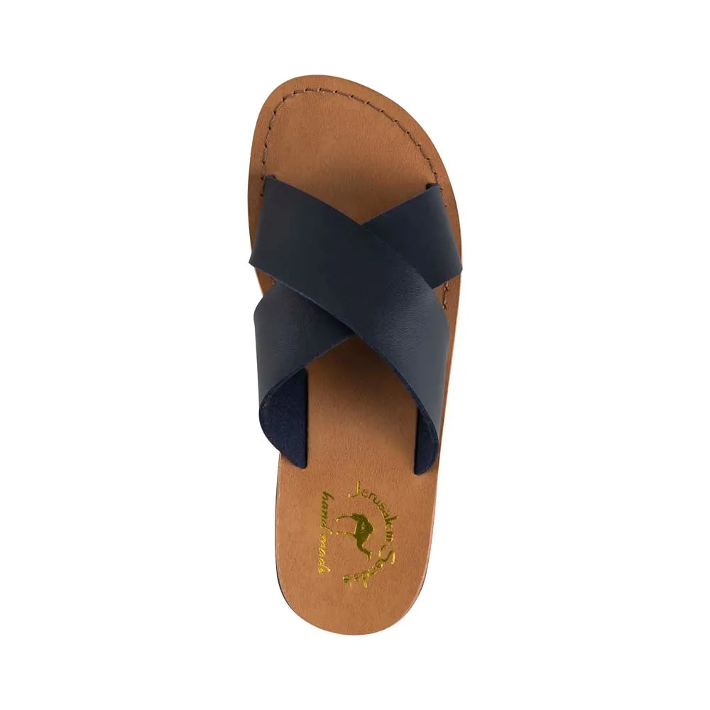 Elan Vegan - Leather Alternative Sandal | Blue