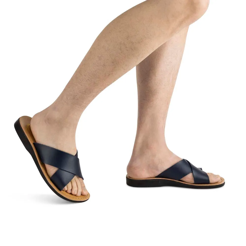 Elan Vegan - Leather Alternative Sandal | Blue