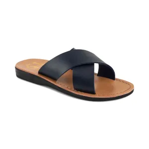 Elan Vegan - Leather Alternative Sandal | Blue