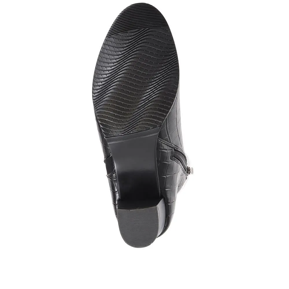 Heeled Ankle Boots - WLIG36001 / 322 763