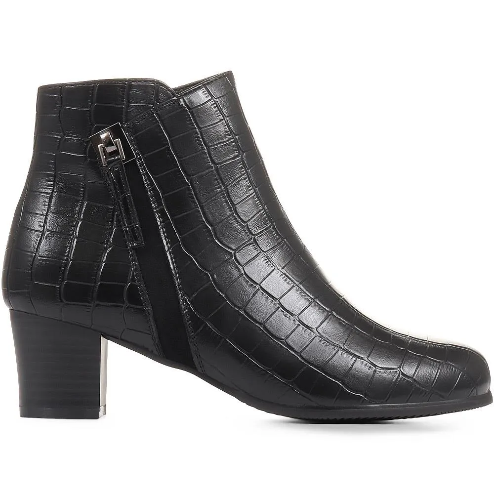 Heeled Ankle Boots - WLIG36001 / 322 763