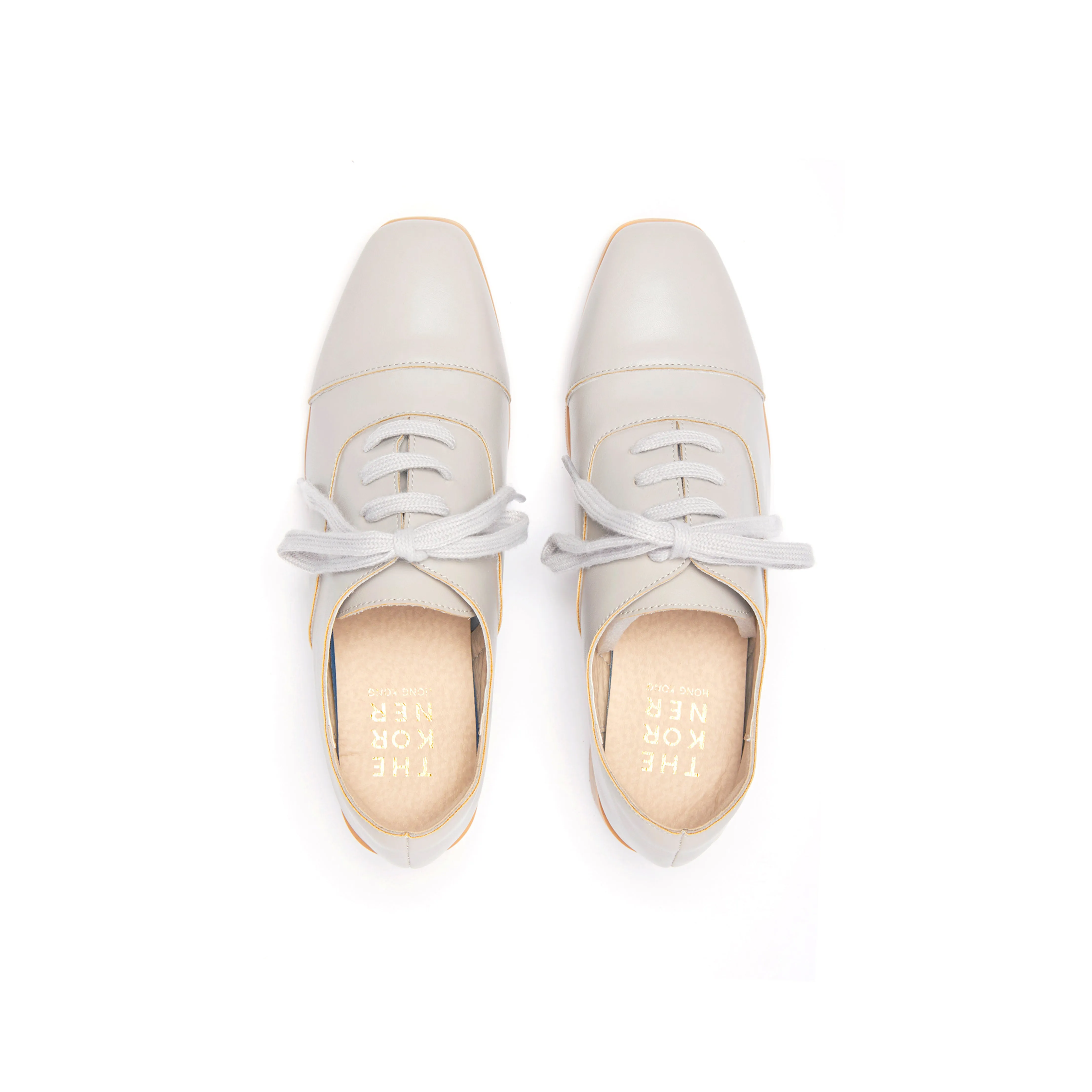 Kiff Laces Oxfords - Mid Grey ( MGY )