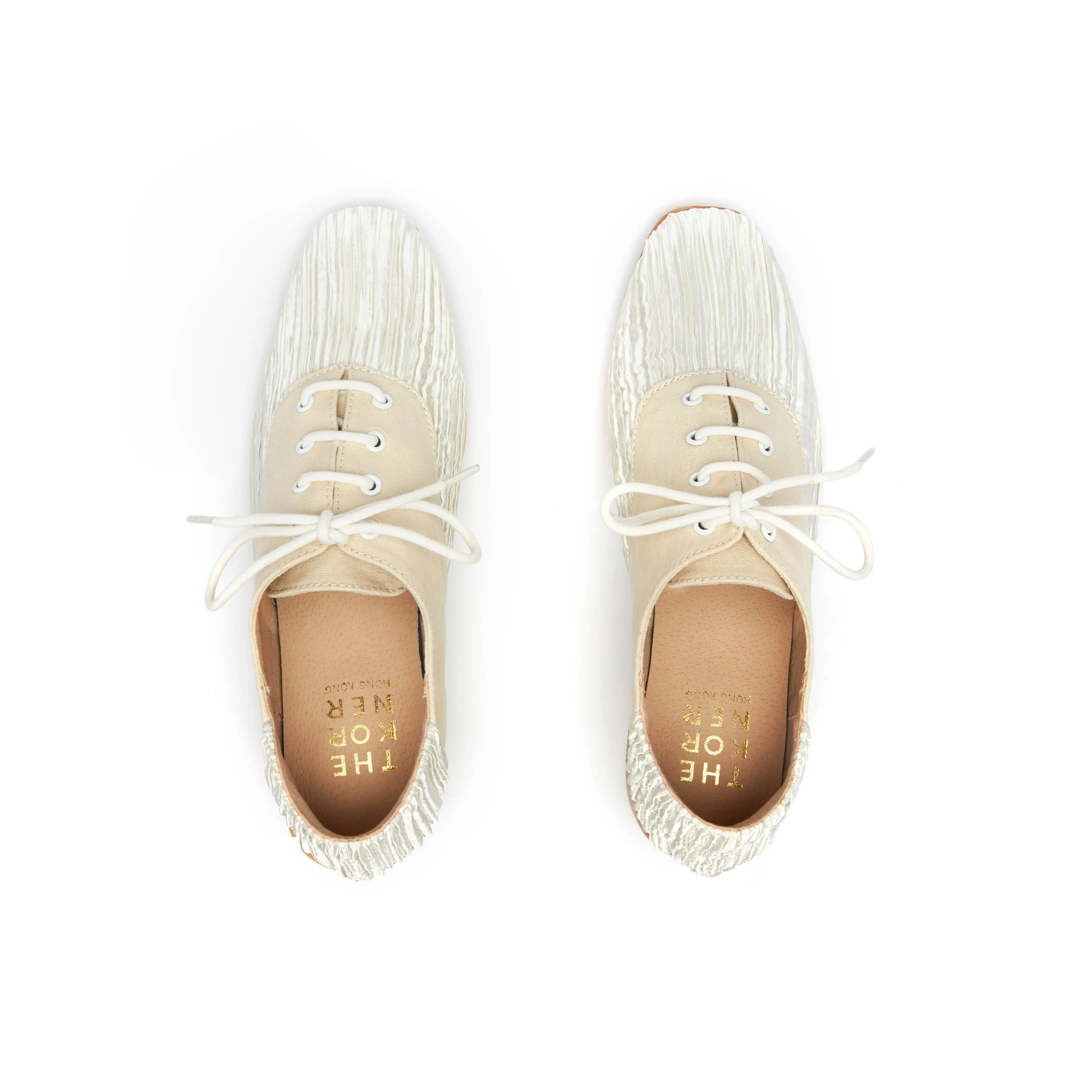 Kiff Linen Oxfords - Beige ( BEI )