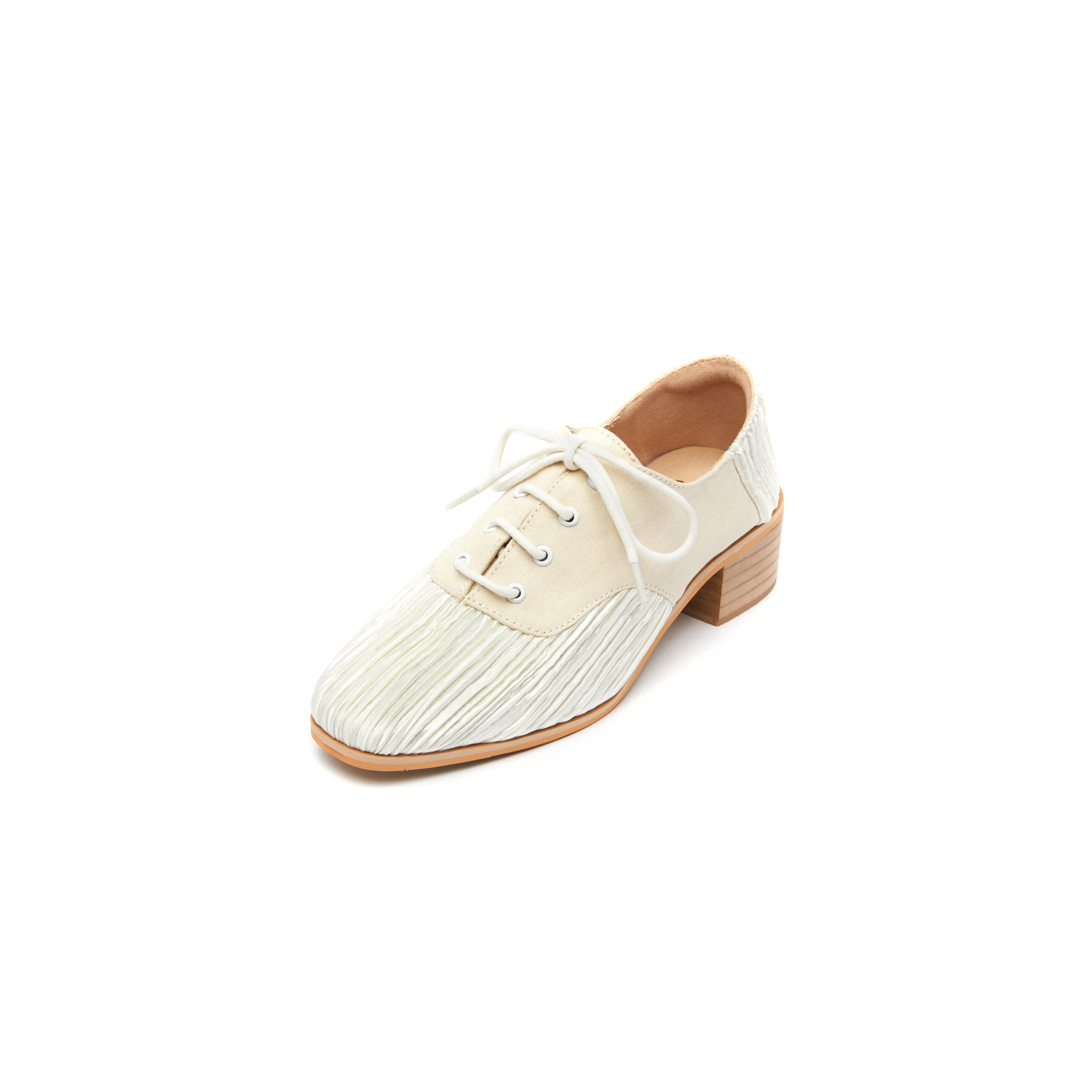 Kiff Linen Oxfords - Beige ( BEI )
