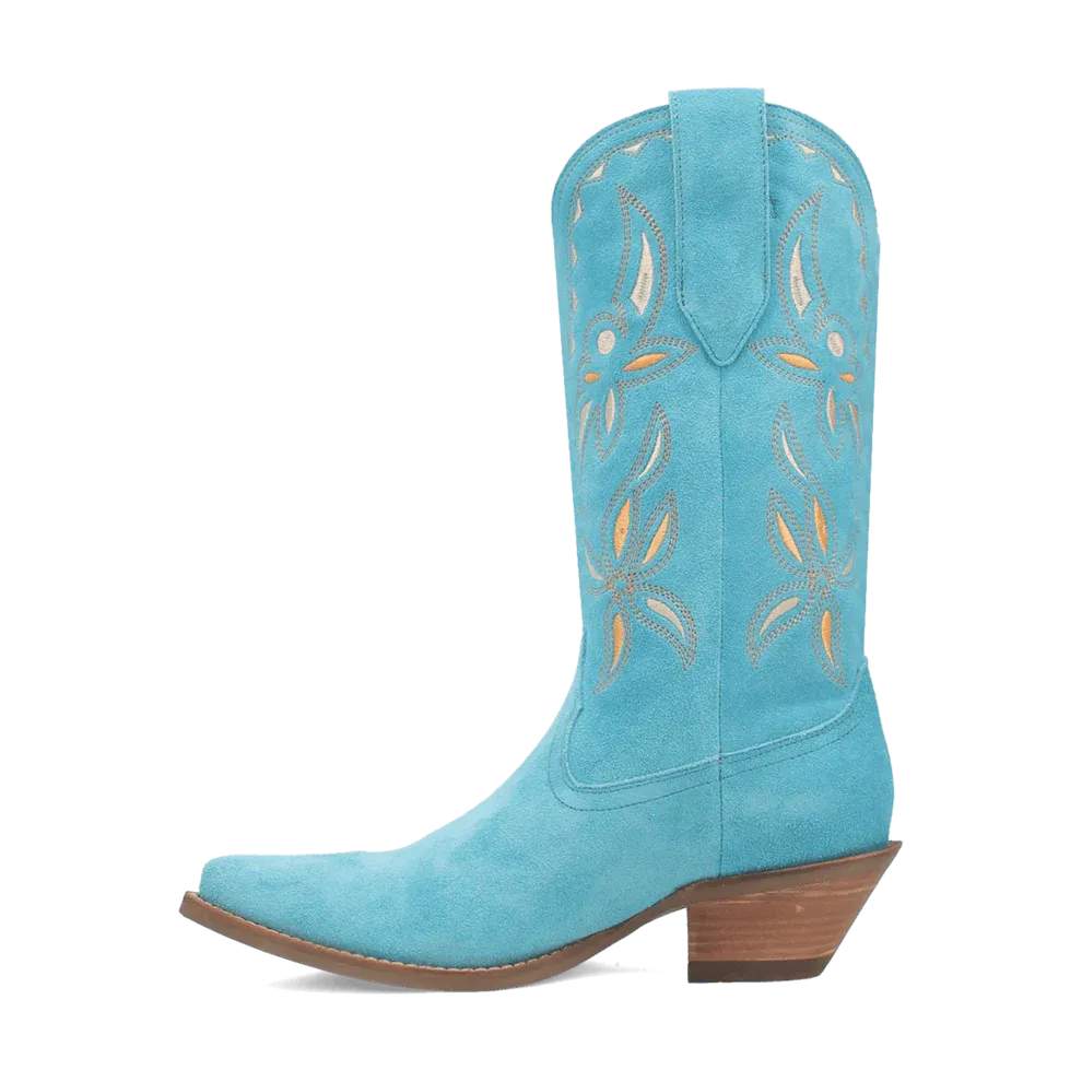 LAD 12 SUEDE W/IN-LAYS SABANA BLUE