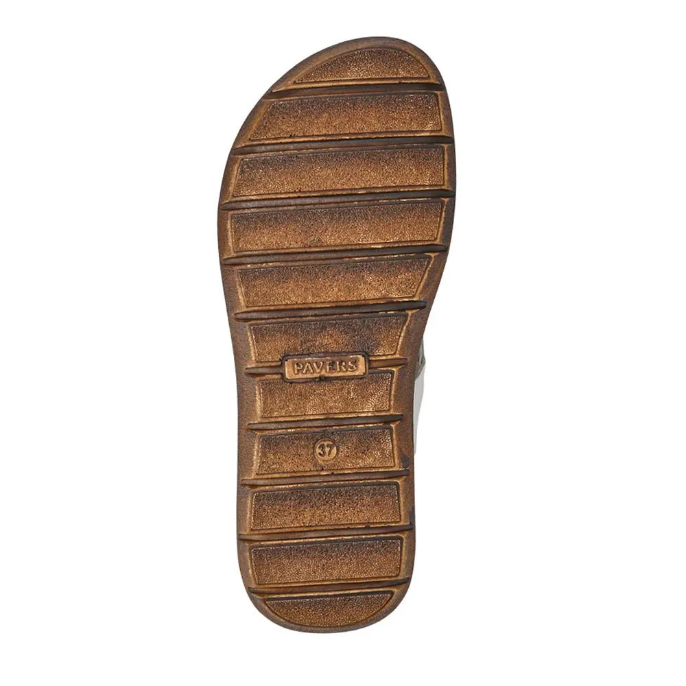 Leather Dual-Fastening Sandals - LUCK41011 / 327 393