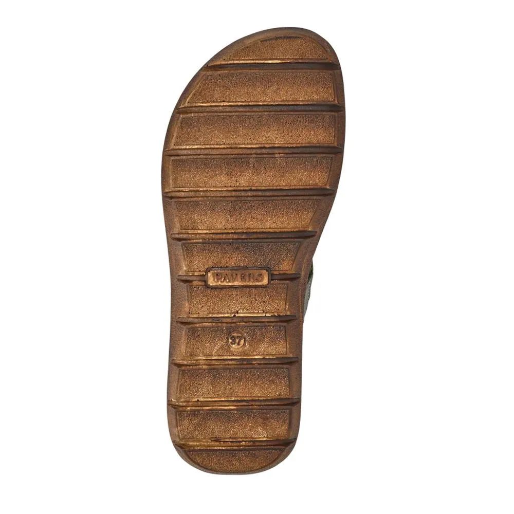Leather Dual-Fastening Sandals - LUCK41011 / 327 393