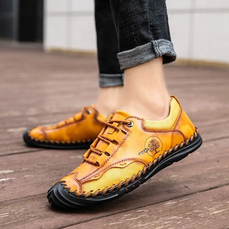 Men's Handmade Non-Slip Leather Shoes