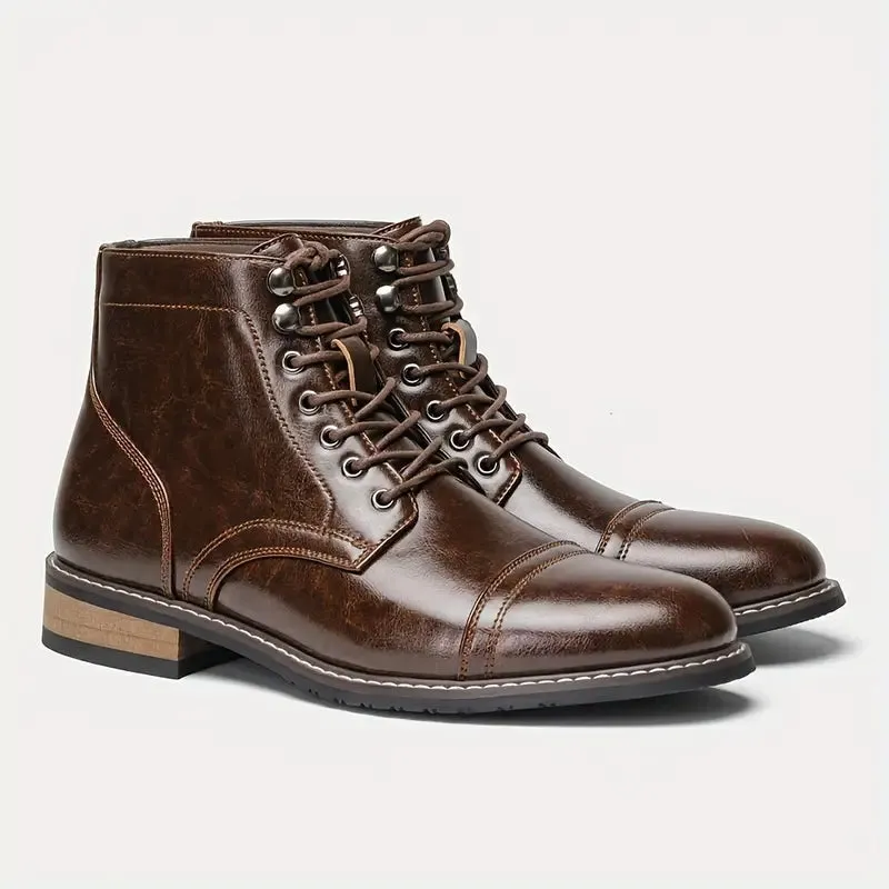 Monroe Classic Distressed Leather Boot