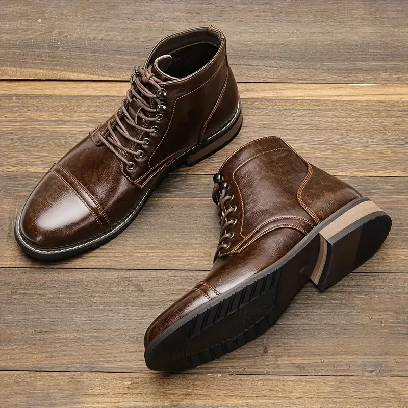 Monroe Classic Distressed Leather Boot