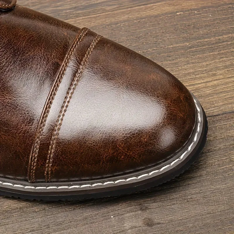 Monroe Classic Distressed Leather Boot