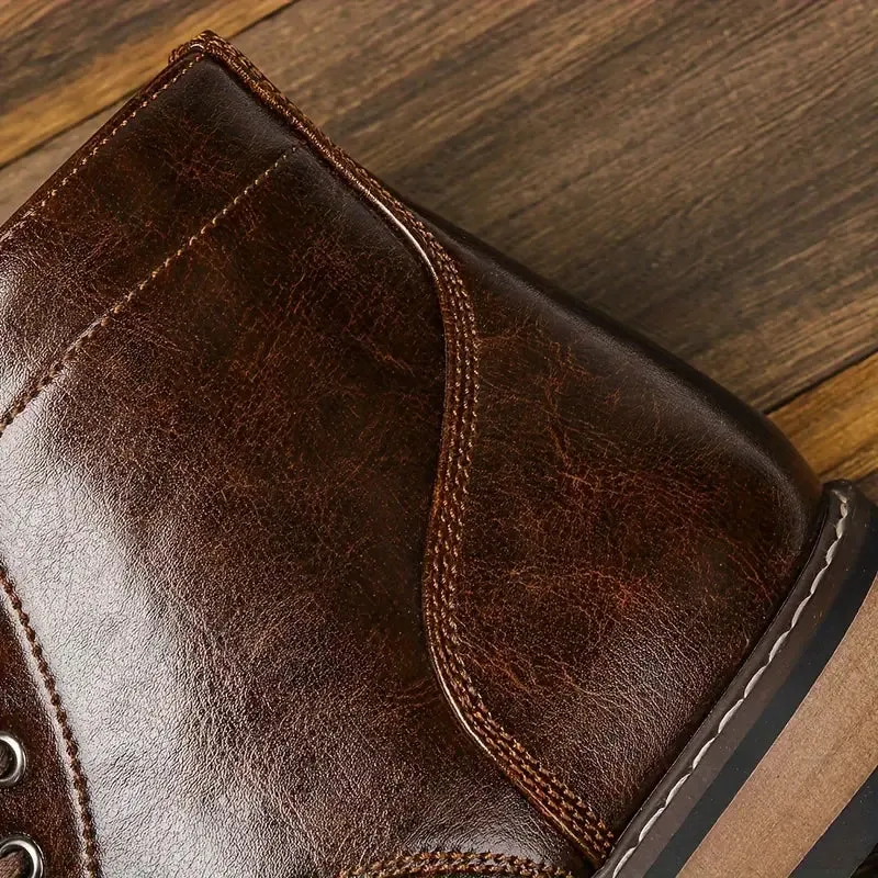 Monroe Classic Distressed Leather Boot