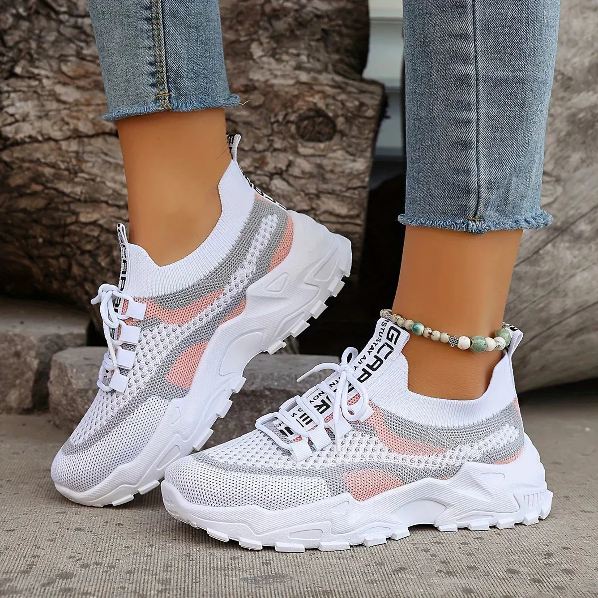 New summer women's Breathable Mesh surface shoes