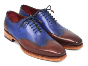 Paul Parkman Wingtip Oxfords (Blue & Brown)