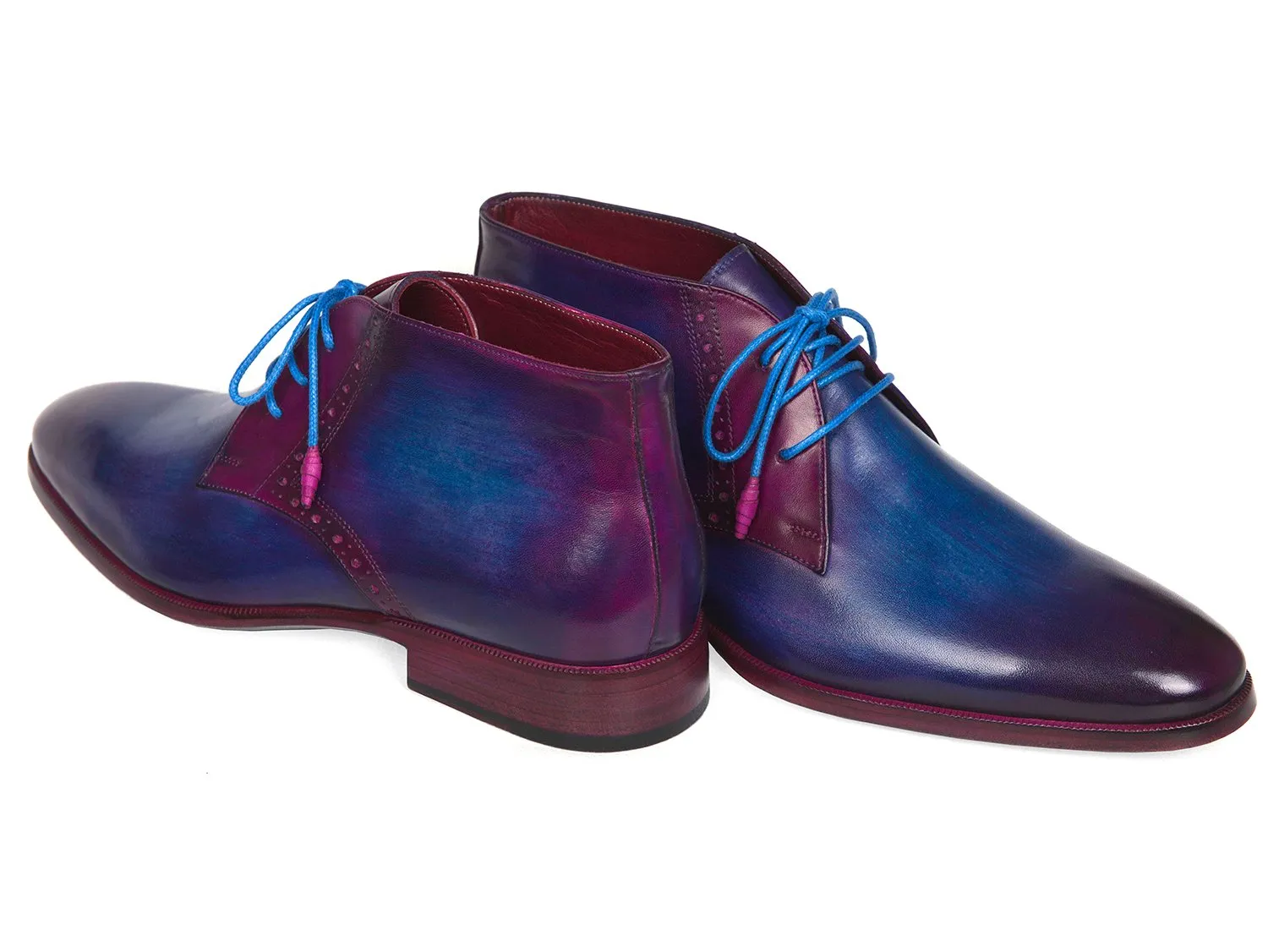 Paul Parkman Wingtip Oxfords Cognac Shoes (ID#5447-CGN)