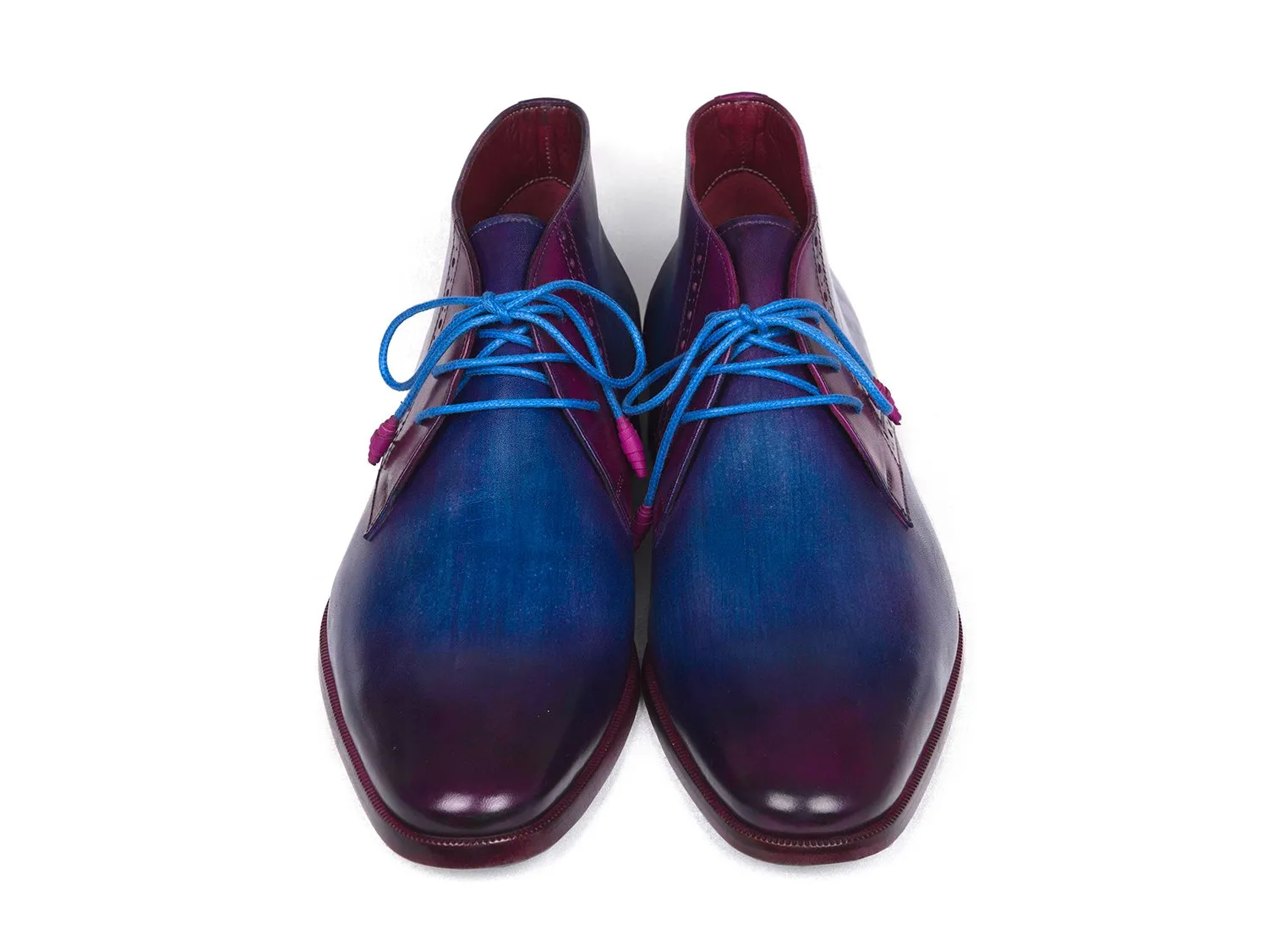 Paul Parkman Wingtip Oxfords Cognac Shoes (ID#5447-CGN)