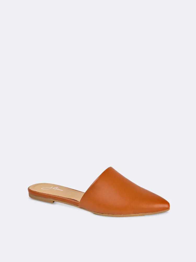 Pointed Toe Slip On Loafers