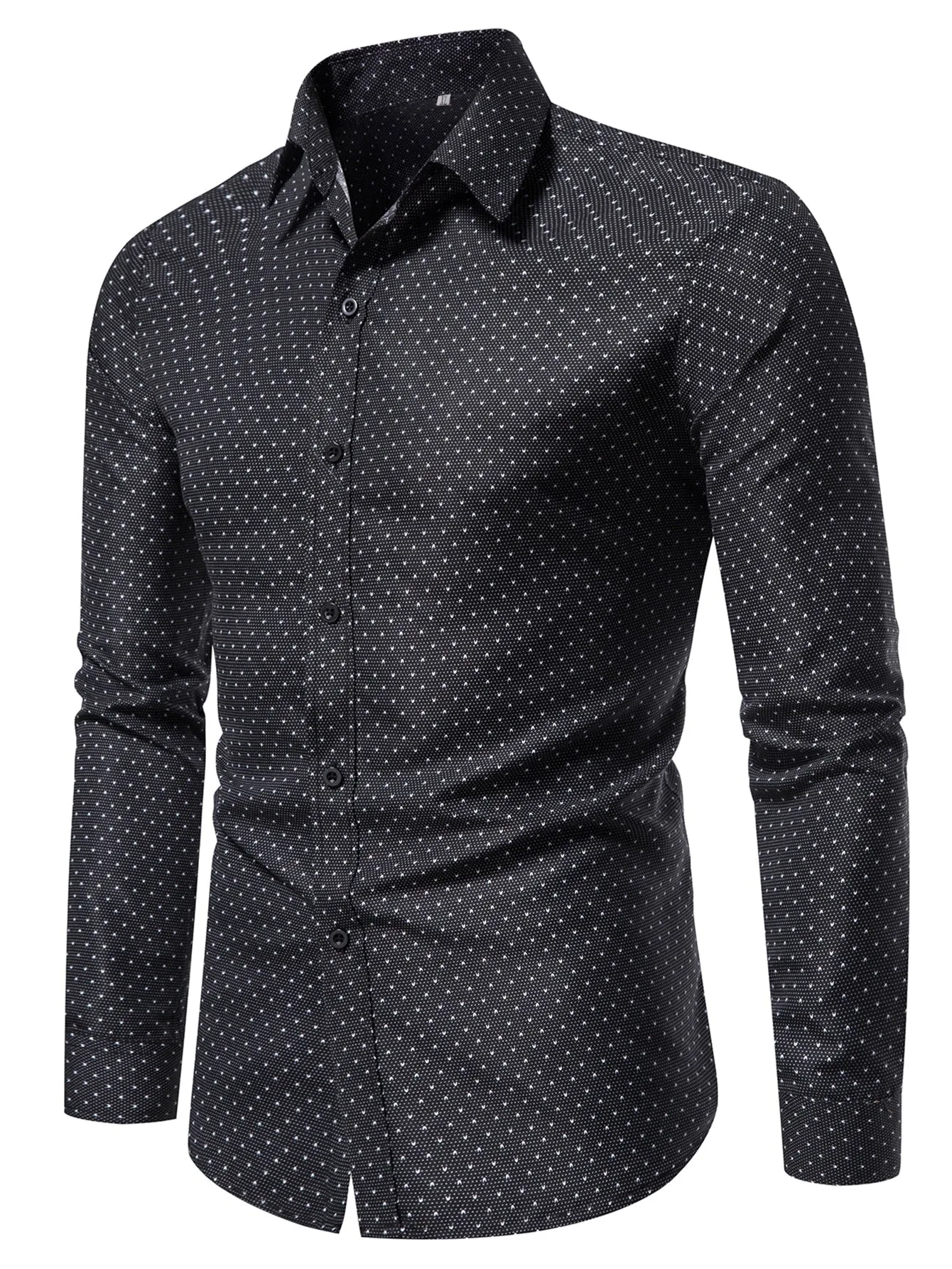 Print Button Down Shirt