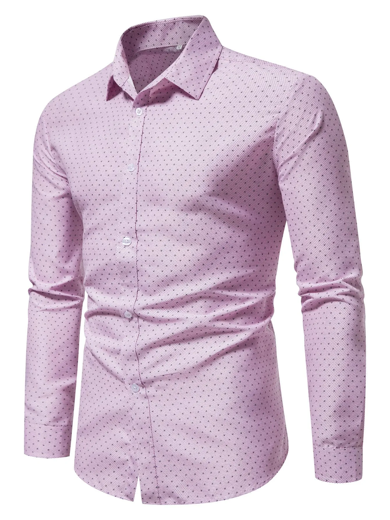 Print Button Down Shirt