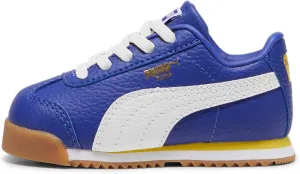 PUMA Unisex-Child Shoes Kids Roma Alternate Closure Sneaker, White-Intense Lavender Pink, 6 US Toddler