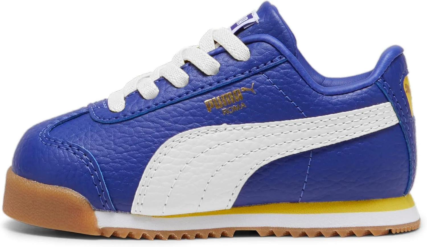 PUMA Unisex-Child Shoes Kids Roma Alternate Closure Sneaker, White-Intense Lavender Pink, 6 US Toddler