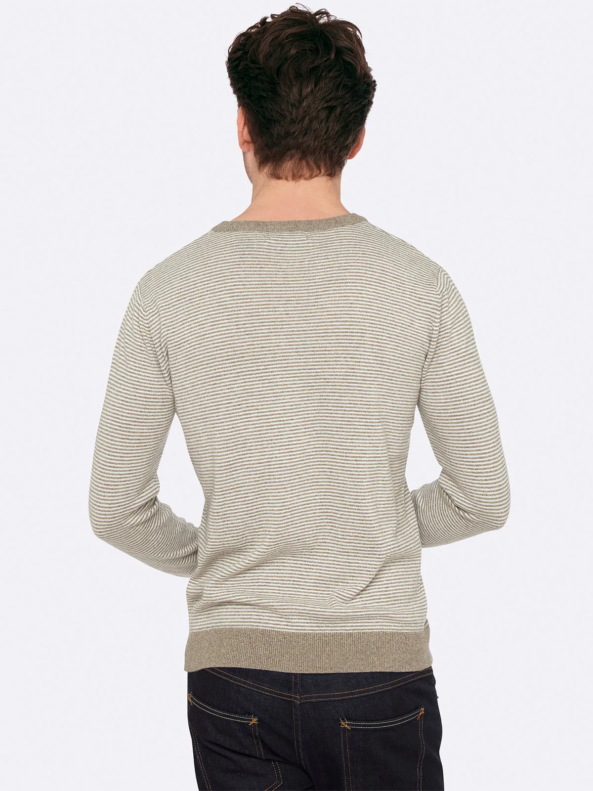Robbie Striped Knit Pullover