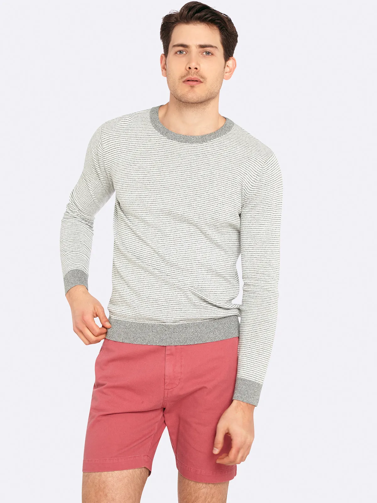 Robbie Striped Knit Pullover