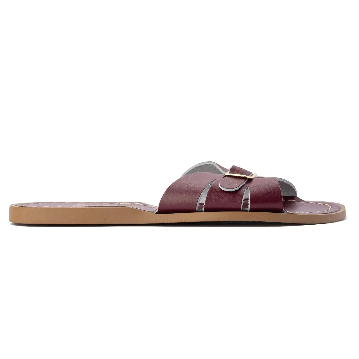 Salt Water Womens Classic Slides (Claret)