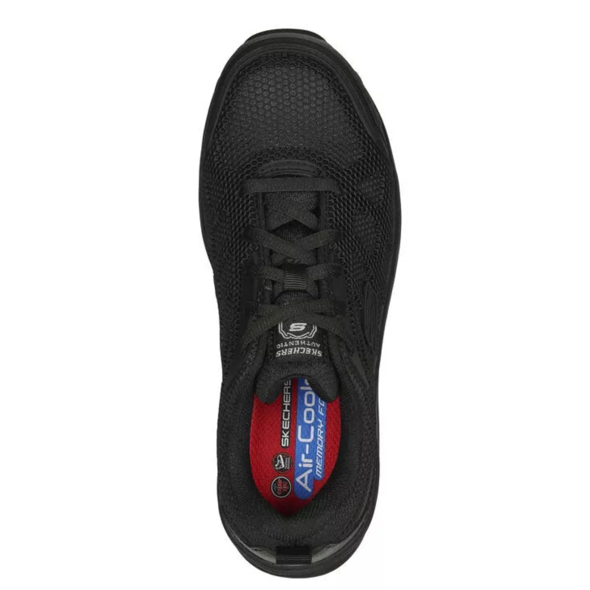 Skechers Women's 77289 Bulkin Ayak Black Safety Toe Metal Free Work Shoes